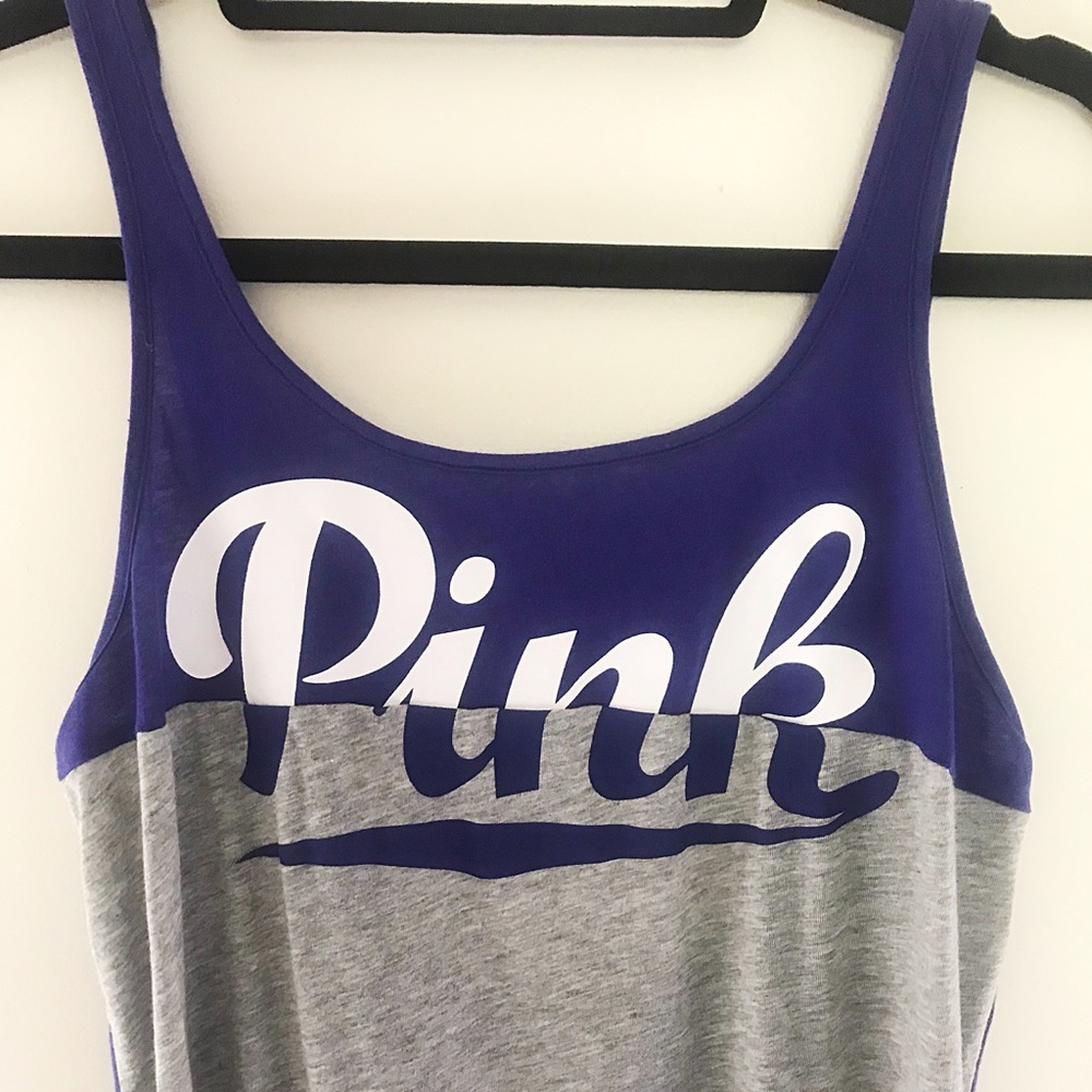 VS PINK Scoop Back Tank - Picture 2 of 8